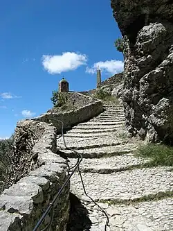 cesta ke kapli Notre-Dame de Beauvoir