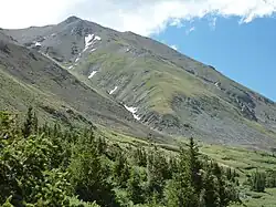 Mount Belford ze severu