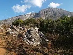 Monte Binga od severu