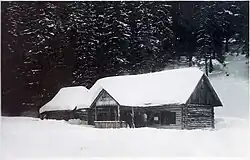 Pozdější Chata Klubu československých turistů v Kôprové dolině