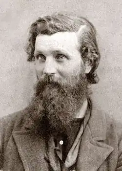 John Muir na fotografii z roku 1872