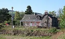 Budova bývalé železniční zastávky Mulben