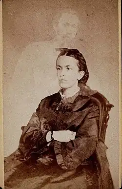 Fanny Conantová s duchem svého bratra, 1868
