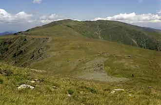 Hlavní hřeben Iezer Păpușa