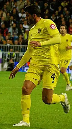 Mateo Musacchio v dresu Villarrealu