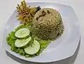 Houbový nasi goreng z jávské Jógjakarty