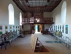 Pohled na západní kruchtu