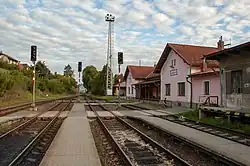 Nádraží v Ledči nad Sázavou