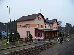 Nádraží v Rychnově u Jablonce nad Nisou