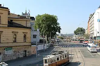 Nádražní, východní část