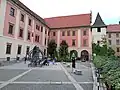 Nádvoří jezuitského konviktu