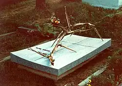 Náhrobek Pavla Wonky ve Vrchlabí