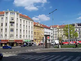 Pohled na náměstí od Boleslavovy ulice