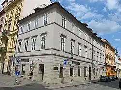 Nároží Bedřicha Smetany a Bezručova (Plzeň).JPG