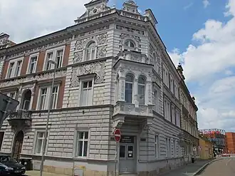 Nárožní dům Kollárova-Tovární (Plzeň) 04.JPG