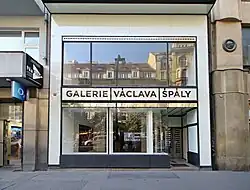 Galerie Václava Špály, vstupní část z Národní
