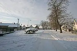 náves v Platěnicích