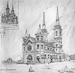 návrh nové katedrály