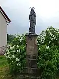 Němčí,Socha Panny Marie