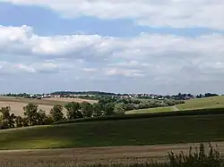 Pohled od Komárovic