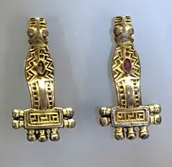 Archeologické muzeum, langobardské spony