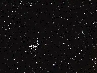 NGC 1502 na amatérském snímku. Autor: Kamil Pecinovský