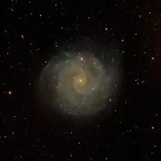 Spirální galaxie NGC 3184