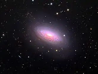 Spirální galaxie NGC 3675