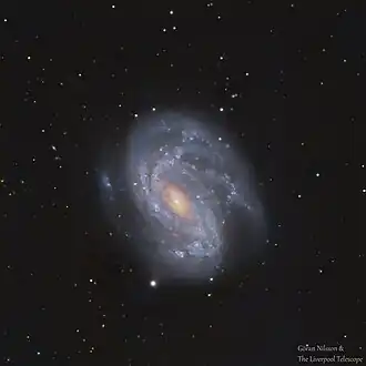 Seyfertova spirální galaxie NGC 4051