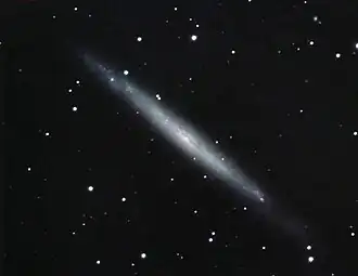 Galaxie NGC 4244. Autor: Ole Nielsen
