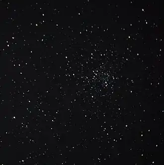 NGC 2506 na amatérském snímku