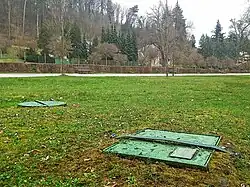 Vrt Nová Janovka (2024), lázeňský park-ul. Dr. Veselého