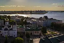 Soutok Oky a Volhy v Nižním Novgorodu