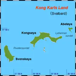 Mapa Země krále Karla