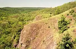 NPR Krumlovsko-rokytenské slepence u osady Rokytná