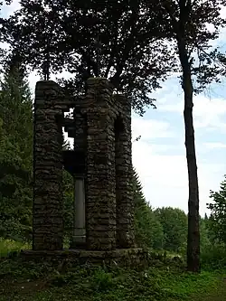 Pomník obětem první světové války na trase