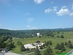 Jihovýchodní okraj území u Kováčové