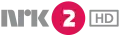 Současné logo NRK2 HD, od října 2011