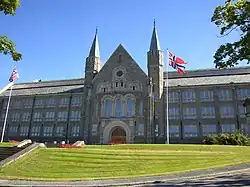 Hlavní budova NTNU Trondheim
