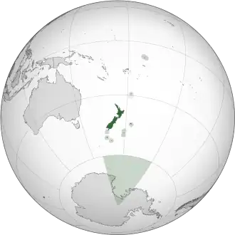 Poloha Nového Zélandu