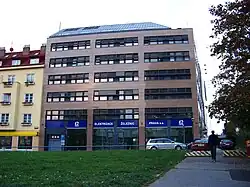 sídlo společnosti na Pankráci