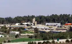 Zemědělské areály v kibucu Nachšon