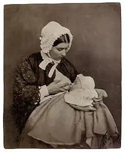 F. Nadar, Paul Nadar s chůvou, 1856
