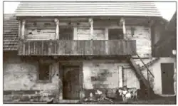 Špýchar a chlév chalupy, Nadslav čp. 21