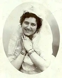 Bella Nagyová v roce 1899