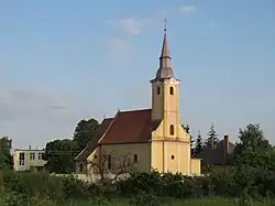 Veľké Blahovo, kostel