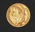 20 franků, Napoleon