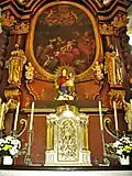Detail hlavního oltáře