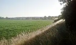 Sypaná povodňová hráz