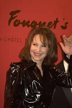 Nathalie Baye na udělování Césarů v roce 2011